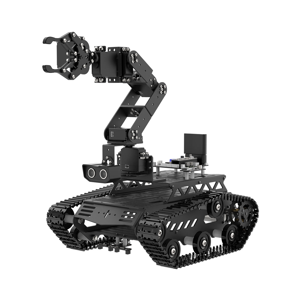Hiwonder Tankbot Track Robot Car Loaded with Robotic Arm for STM32 Programming Hiwonder Tankbot Track Robot Car Loaded with Robotic Arm for STM32 Programming